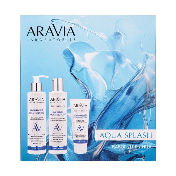 Изображение товара Набор для ухода за кожей лица Aqua Splash Aravia Laboratories Набор для ухода за кожей лица Aqua Splash Aravia Laboratories фотография