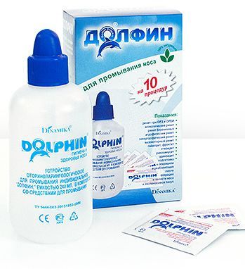 Изображение товара Долфин эконом устройство для промывания носа (+10 процедур) Долфин эконом устройство для промывания носа (+10 процедур) фотография