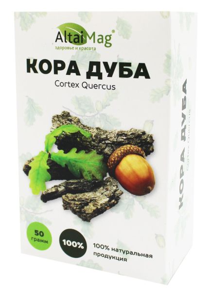 Изображение товара Дуб кора АлтайМаг 50г Дуб кора АлтайМаг 50г фотография