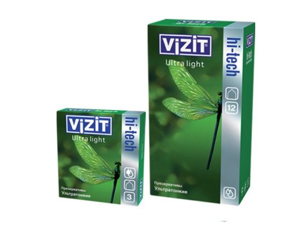 Изображение товара Презервативы Vizit №3 Hi-Tech ультратонкие Презервативы Vizit №3 Hi-Tech ультратонкие фотография