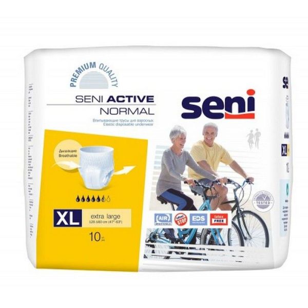 Изображение товара Трусики сан activ (4) extra large normal впитывающие №10 Сени Трусики сан activ (4) extra large normal впитывающие №10 Сени фотография