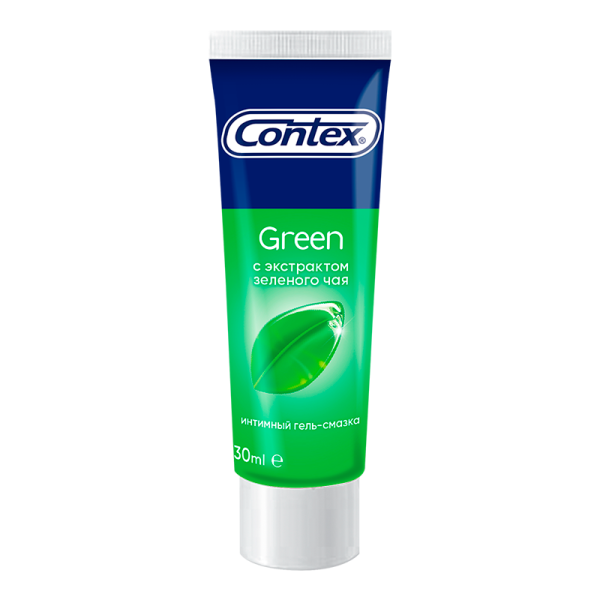 Изображение товара Интимный гель-смазка Contex Green с антибактериальным эффектом, 30 мл Интимный гель-смазка Contex Green с антибактериальным эффектом, 30 мл фотография