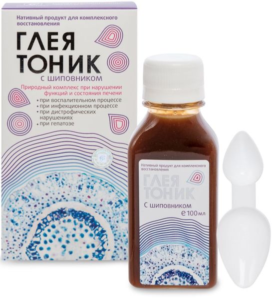 Изображение товара Глеятоник с шиповником (для печени), 100 мл Глеятоник с шиповником (для печени), 100 мл фотография